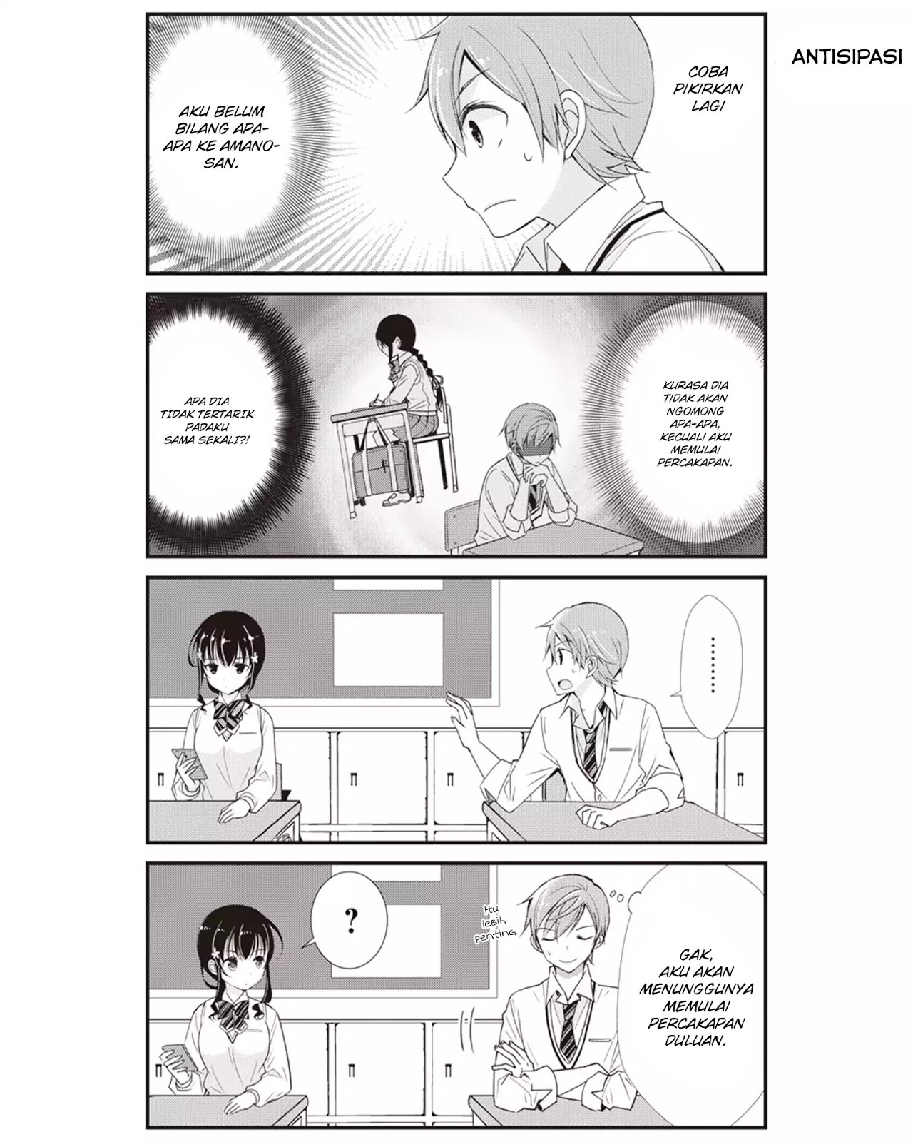 Watashitachi Wa Koi Wo Shiranai — Chapter 2, halaman 6